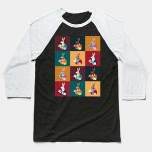 Rabbit Waiter Baseball T-Shirt